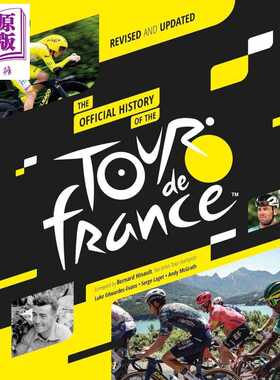 进口原版 *环法官方史 2025修订版 The Official History of the Tour de France 2025 英文原版 Luke Edwardes Eva   Headline