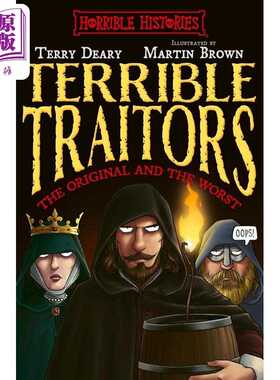 进口原版 *糟糕的背叛者们  讨厌的历史 系列 Terrible Traitors 英文原版 Terry Deary   Scholastic UK