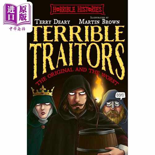 进口原版 *糟糕的背叛者们  讨厌的历史 系列 Terrible Traitors 英文原版 Terry Deary   Scholastic UK