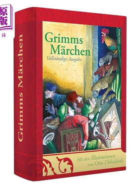 进口原版 *【德文版】格林童话 Grimms Marchen 德语原版 德国民间文学 格林兄弟 Jacob und Wilhelm Grimm 灰姑娘    Anaconda Ve