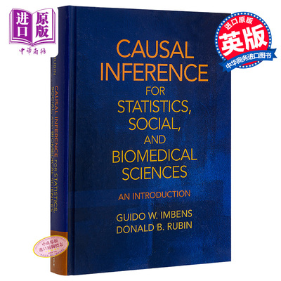 进口原版 *统计的因果推论、社会和生物医学：入门 英文原版 Causal Inference for Statistics, Social, Biomedica   Cambridge U