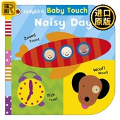 Baby 英国小瓢虫幼儿启蒙认知触摸纸板书 ToＵＣh Day 进口原版 一天 Noisy 吵吵闹闹 Ladybird