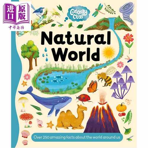 进口原版 *好奇心俱乐部 自然世界 Curiosity Club Natural World 英文原版 儿童科普绘本 大自然科学百科 进口童书   Autumn Publ
