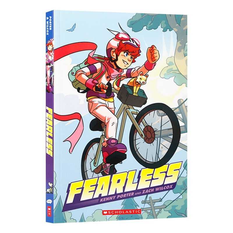 进口原版 Fearless 无所畏惧 友谊冒险全彩漫画绘本图画书 青少年课外读物 英文版 进口英语原版书籍 英文原版   Graphix