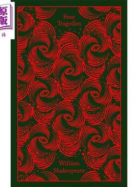 进口原版 *企鹅布面经典系列 四大悲剧 哈姆雷特 奥赛罗 李尔王 麦克白 Four Tragedies 英文原版 William Shakespe   Penguin UK