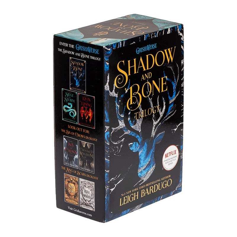 进口原版 英文原版 Shadow and Bone boxset 影与骨 格里莎三部曲 3册盒装 英文版 Leigh Bardugo 进口英语原版书籍   Orion