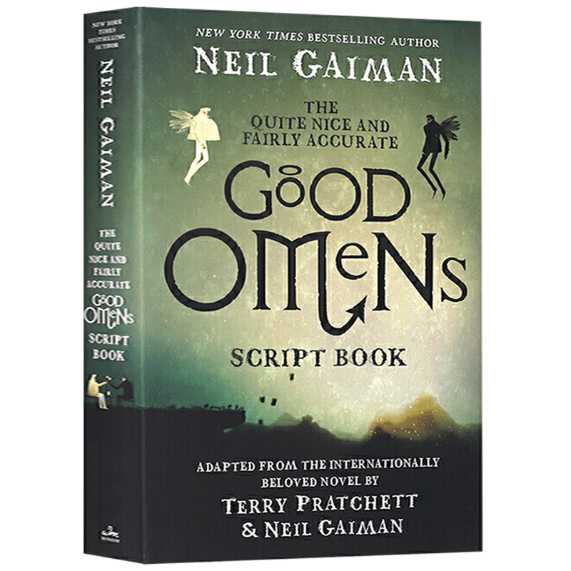 进口原版 好兆头 英文原版小说 The Quite Nice and Fairly Accurate Good Omens Script Book 影视剧本 美剧 英文版书尼尔盖曼