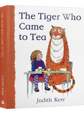 进口原版 老虎来喝下午茶 英文原版 The Tiger Who Came to Tea 幼儿园教学用书经典绘本纸板书 英国家庭常选的图画故事书 进口