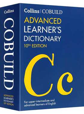 进口原版 英文原版 Collins COBUILD Advanced Learner’s Dictionary 柯林斯高阶英语词典 第十版 英英词典 英文版进口英语原