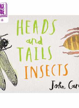 进口原版 *Heads and Tails: Insects 头与尾：昆虫 英文原版 进口图书 儿童绘本 动物知识百科图画书 自然科学儿童   Candlewick