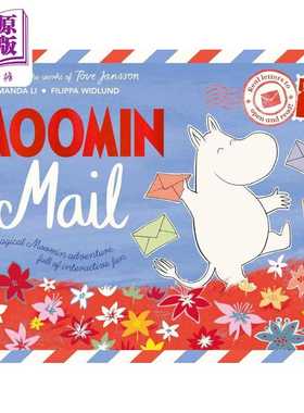 进口原版 *姆明的邮件之书 Moomin Mail A beautiful gift book with real letters to open and read 英文原版活动   Macmillan U