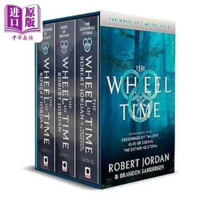 进口原版 *时光之轮盒装套装4 10至12卷 The Wheel of Time Box Set 4 Books 10 to 12 英文原版 Robert Jordan 奇   Little Brown