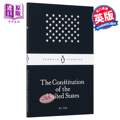 中商原版 *LBS:  127 The Constitution of the United States 英文原版 小黑书: 127 美利坚合众国宪法   penguin uk