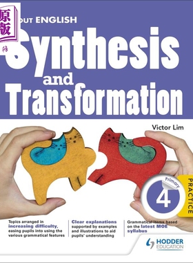 进口原版 *新加坡教辅Hodder About English Synthesis & Transformation P4 小学4年级英语单词句型合成与转换英文   Hodder EdＵ