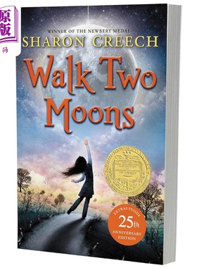 进口原版 *纽伯瑞 印第安人的麂皮靴 纽伯瑞金奖Walk Two Moons A Newbery Award Winn英文原版 获奖儿童文学经典小   HarperColli