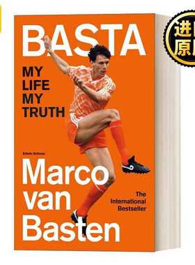 进口原版 英文原版 Basta 范巴斯滕自传 荷兰足球 AC米兰 英文版 Marco van Basten 进口英语原版书籍   Cassell