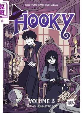 进口原版 *翘学小法师3 魔法学徒逃学日记 漫画 Hooky Volume 3 英文原版 Míriam Bonastre Tur 奇幻绘本小说   Clarion Books