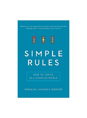 进口原版 *简单规则：如何在复杂世界里茁壮成长 英文原版 Simple Rules: How to Thrive in a Complex World 经济    Mariner Boo