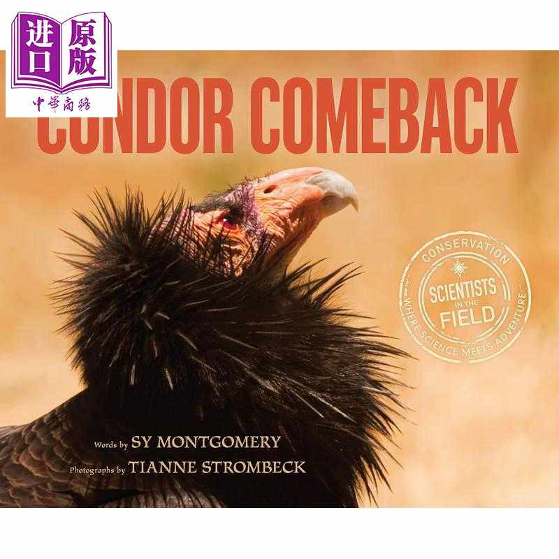 进口原版 *神鹫的回归 Condor Comeback 英文原版进口 儿童科普读物 自然科学知识 Scientists in the Field 实地科   Harper Coll