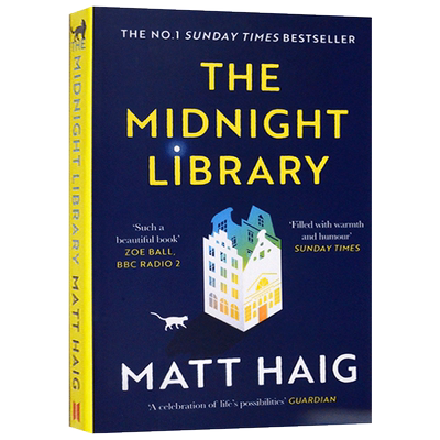 进口原版 午夜的图书馆 英文原版 The Midnight Library深夜图书馆 马特海格Haig Matt 平装文学小说 圣诞男孩活下去的理由作者