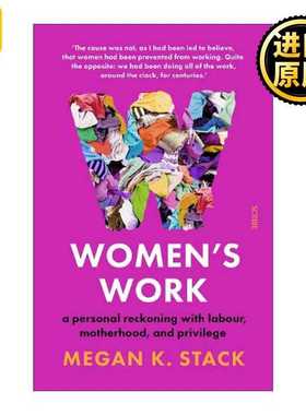 进口原版 Women's Work 女人的事 梅根·斯塔克 英文版 进口英语原版书籍   Scribe