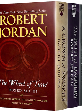 进口原版 时间之轮7-9册盒装 英文原版小说 The Wheel of Time Premium Boxed Set III经典奇幻文学 罗伯特乔丹 Robert Jordan