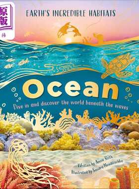 进口原版 *DK漫步栖息地 海洋 Habitats series Ocean 英文原版 儿童科普绘本 自然科学知识 精装儿童读物 进口童书   DK Publishi