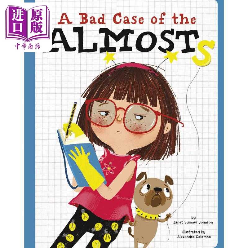 进口原版 *差一点的糟糕案例Alexandra Colombo A Bad Case of the Almosts英文原版 儿童绘本故事图画书 精装绘本   Capstone Pre