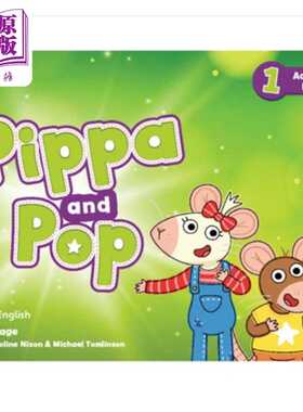 进口原版 *Pippa and Pop Level 1 Activity Book 剑桥幼儿英语活动用书级别1 英文原版 学龄前儿童幼教启蒙   Cambridge Universi