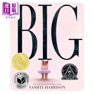 亲子绘本 Little 童书 Big 进口原版 Harrison 进口精装 英文原版 凯迪克 2024金奖 大 6岁 Brow Vashti 儿童绘本故事图画书