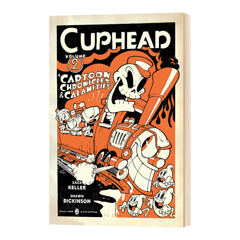 进口原版 茶杯头游戏官方漫画小说2 英文原版 Cuphead Volume 2 茶杯头游戏周边 全英文版 Zack Keller ；Shawn Dickinson 进口