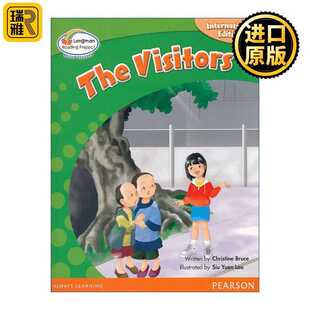 Pearson 进口原版 Readers 小学英语分级阅读绘本4级 游客们 Visitors Bright The