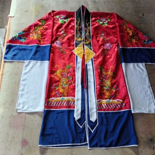 新款热卖双龙戏珠道士袍乩童服饰定制道士衣服道士服装定制师公袍
