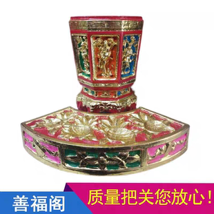 18号热卖香樟木果盘莆田家用拜拜果盒种盒八角果盘贡品果盘摆件