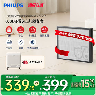 飞利浦空气净化器滤网FY3129 00适配AC3680