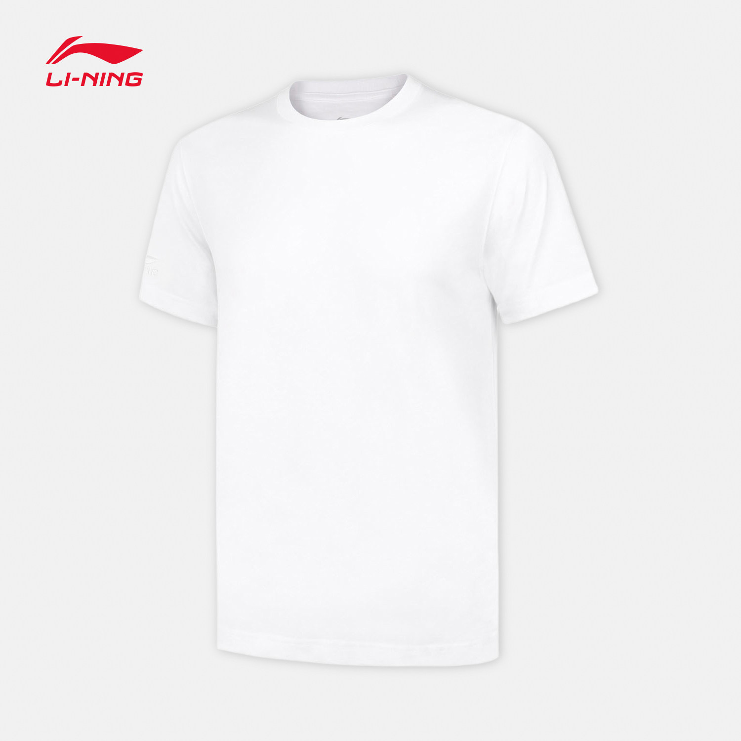 李宁短袖T恤男士2026新款运动生活系列夏季休闲针织运动服