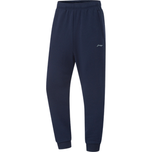 李宁运动裤男士健身跑步裤校服裤子针织卫裤休闲加绒运动长裤男款