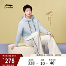 针织运动服 运动生活加绒保暖冬季 孙颖莎同款 李宁卫衣女士官方新款