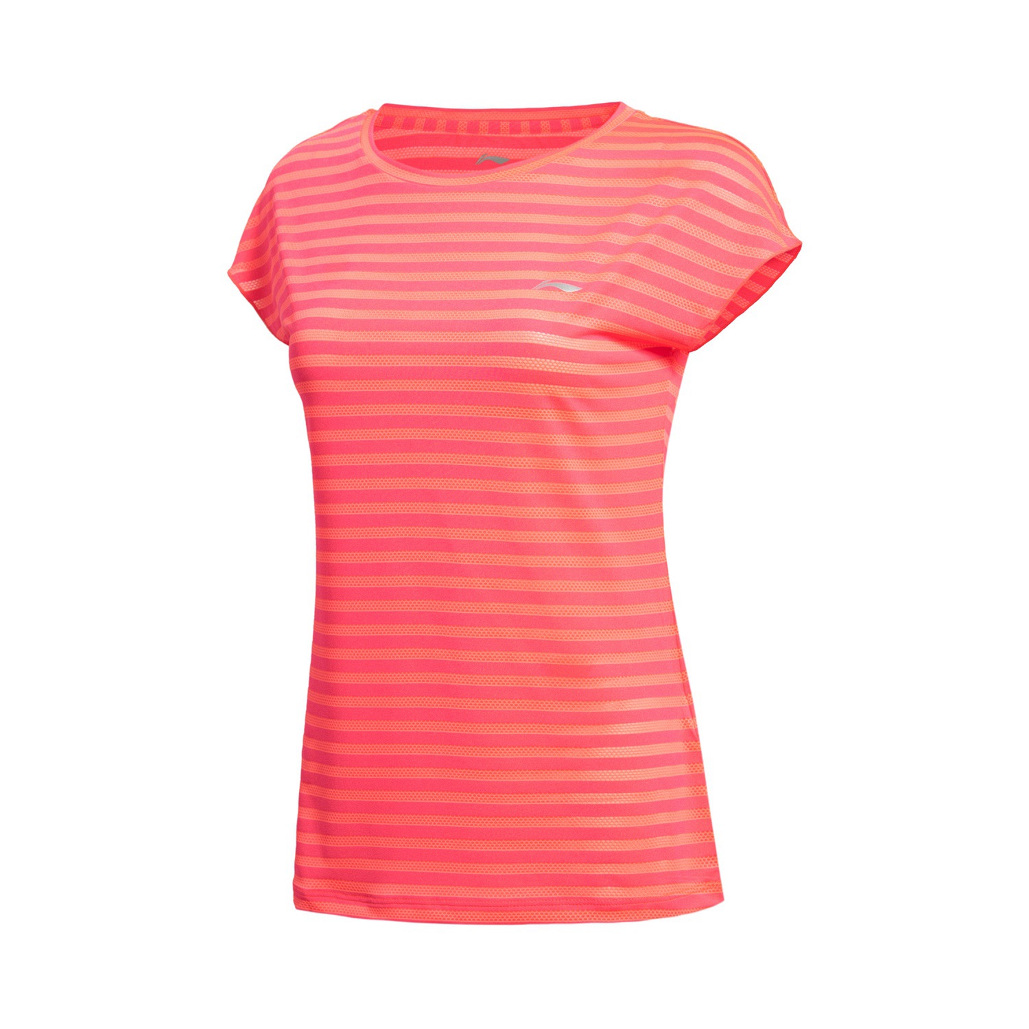 Tshirt de sport femme LINING AHSK044 en polyester - Ref 458983 Image 2