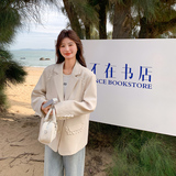 【春装有货】暗纹理蕾丝拼接西装2D079-8910P145控208，女装西装，浙宝129