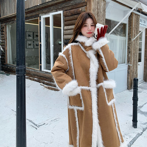 【有大货】双色皮毛一体2D079-8535 P215控318,女装皮草,浙宝129