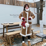 【有大货】双色皮毛一体2D079-8535P215控318，女装皮草，浙宝129