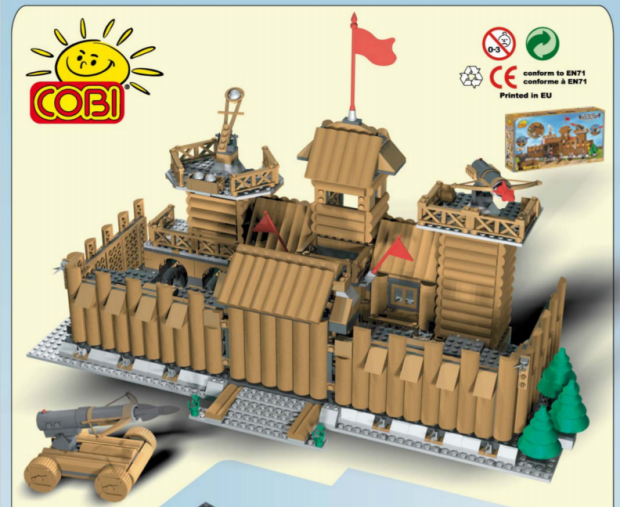 cobi积木电子版搭建图纸罗马历史系列23110/23112/23115/23162