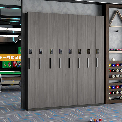 台球厅存杆密码柜展示用