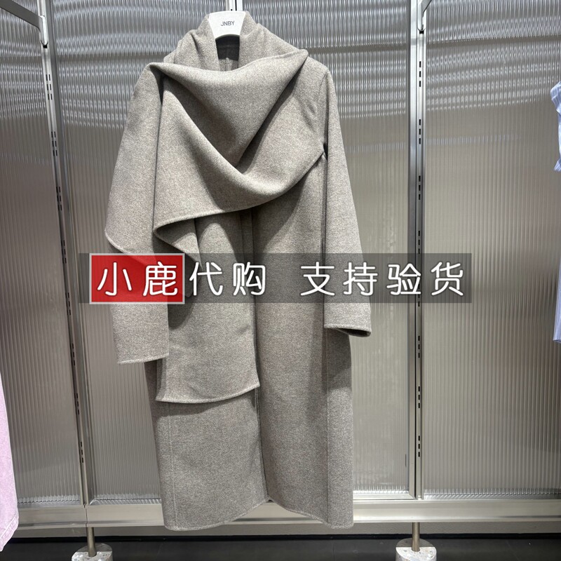 JNBY/江南布衣女装专柜正品国内代购毛呢大衣外套5P0814220 /2995