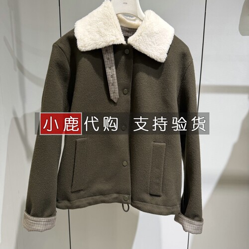 LESS女装专柜正品国内代购 毛呢夹克外套 2Q0814260 /5995