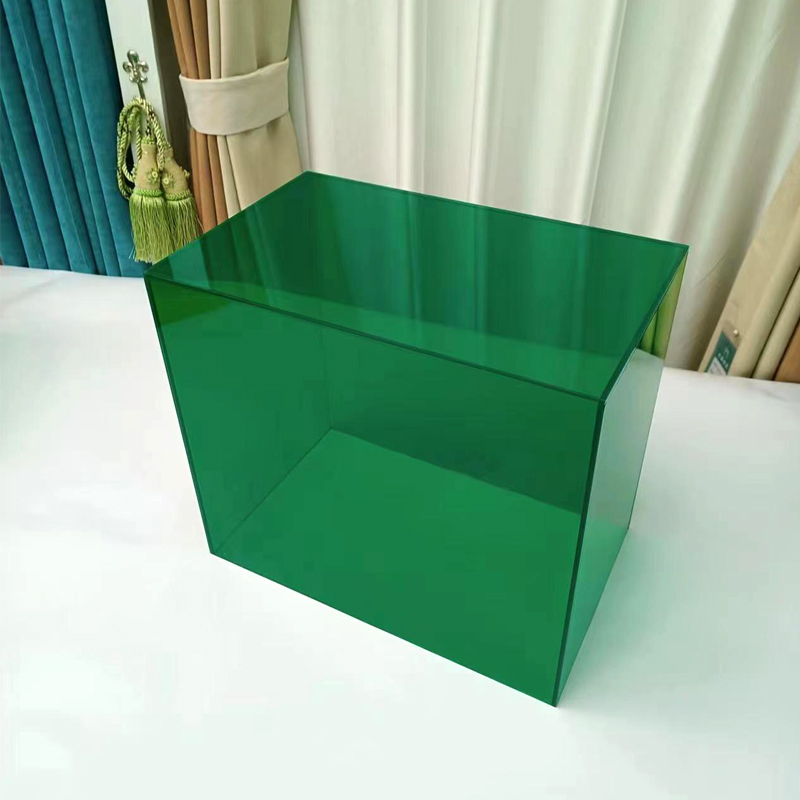 甜品摆台装饰件烘焙店用品半透明亚克力定制托盘蛋糕点心展示架子