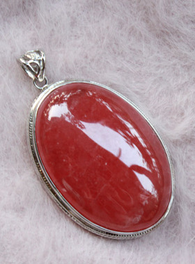 新款阿根廷天然冰种宝石大吊坠