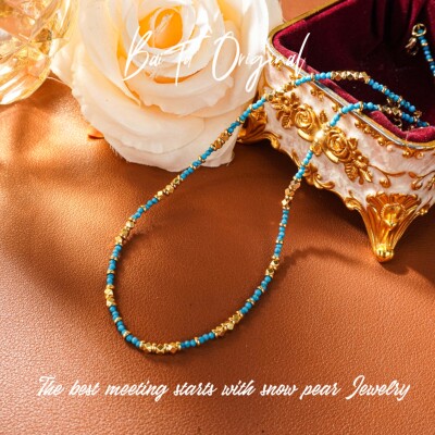 铜合金项链 【柏荼】 铜· 轻奢手工 WX0712气质项链·中长