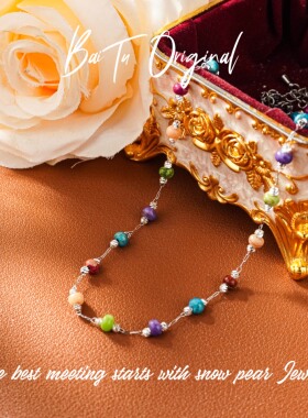 钛钢项链 【柏荼】 钢· 轻奢手工 WX0678项链·中长